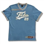 Varsity Light Blue Mesh T-shirt