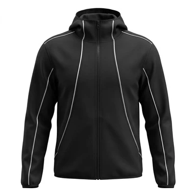 Reflective Piping Track Jacket