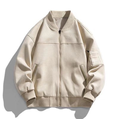 Bomber   Mens   Suede   Ġakketta
