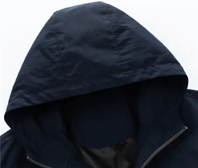 Stylish mens outdoor jackets hood